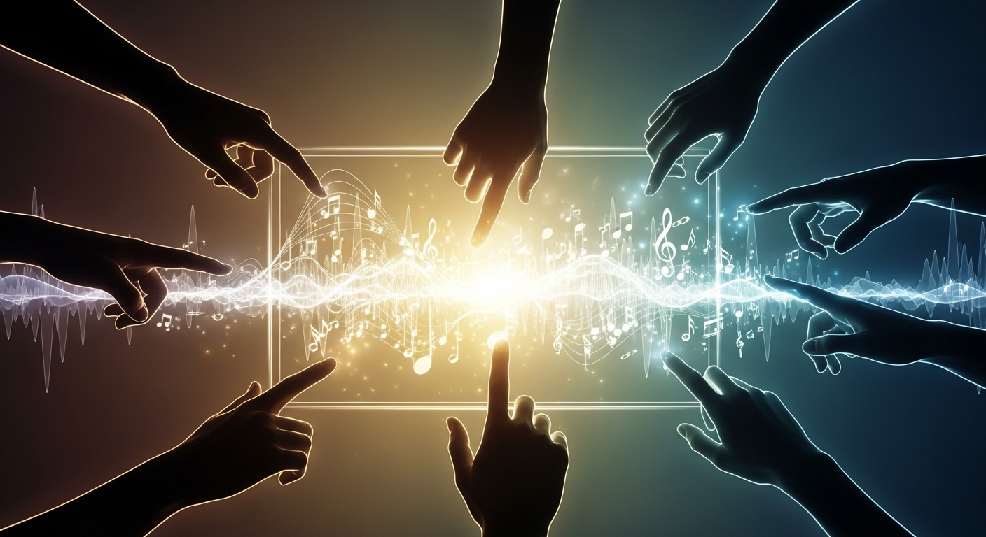 Songwriting and collaboration apps for indie artists, showing digital idea capture