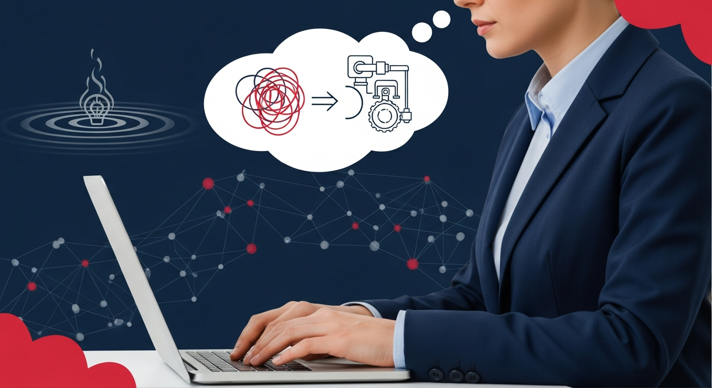 Consultant developing a content strategy to build authority and expand influence.