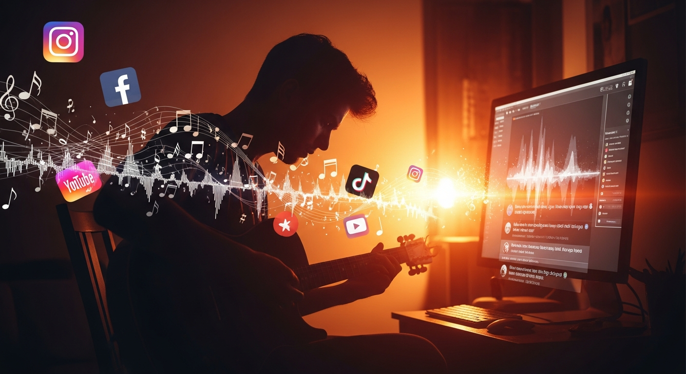 Direct fan engagement through music live stream