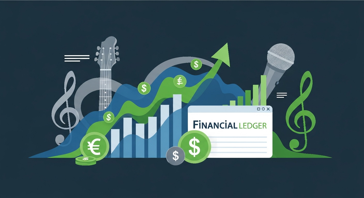 Independent artist financial management tools and software for musicians.