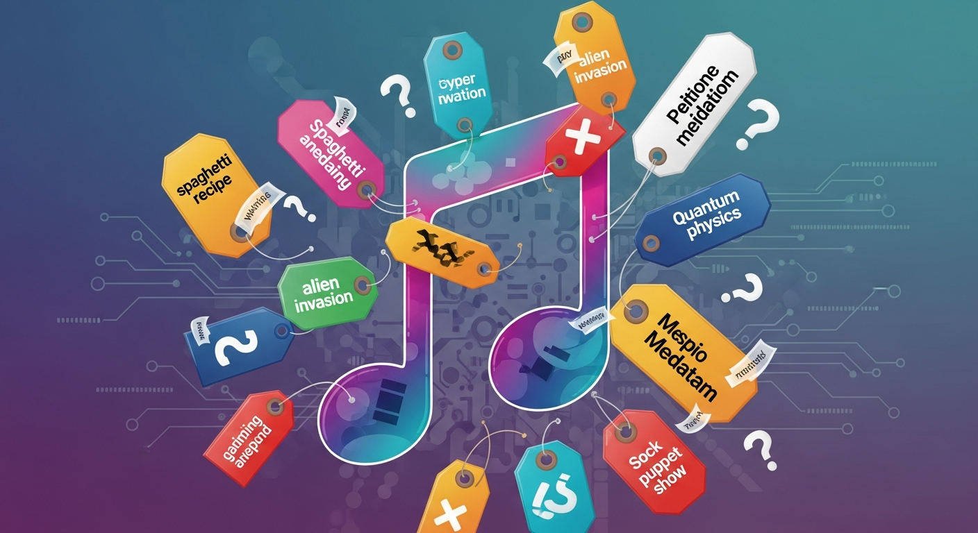 Metadata errors in music distribution