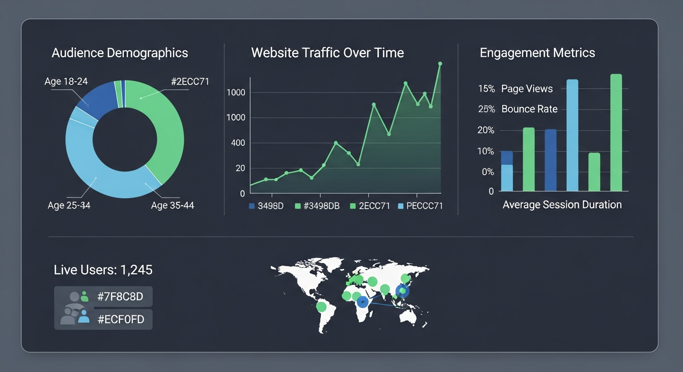 Analyzing audience data for music fan engagement