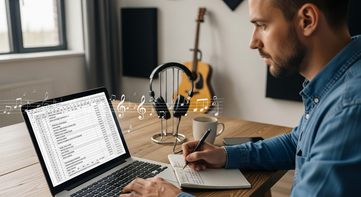 Budgeting and cash flow management for music projects