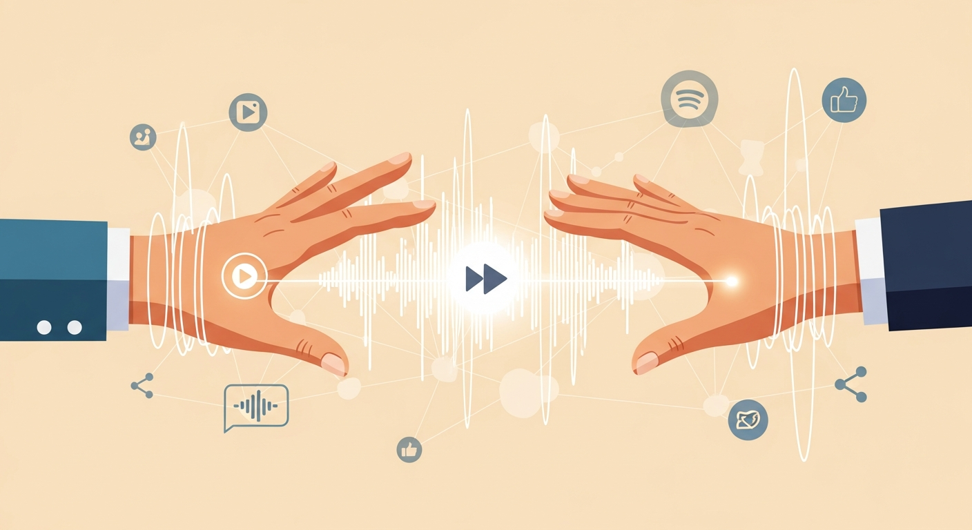 Direct-to-fan engagement and digital connections for independent music artists via streaming and social media.