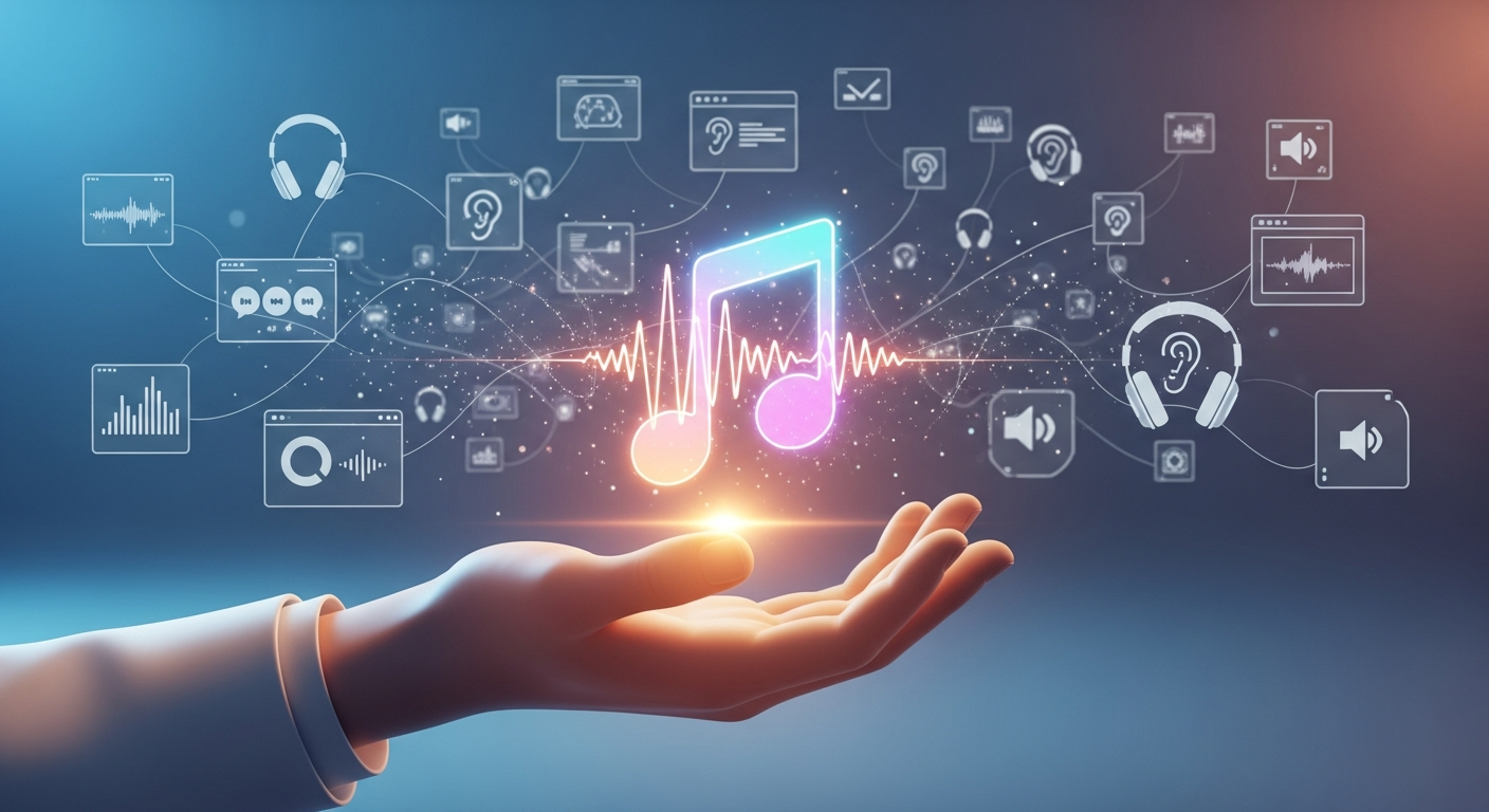 Visualizing an independent artist submitting a track to music playlist curators for editorial playlist consideration.