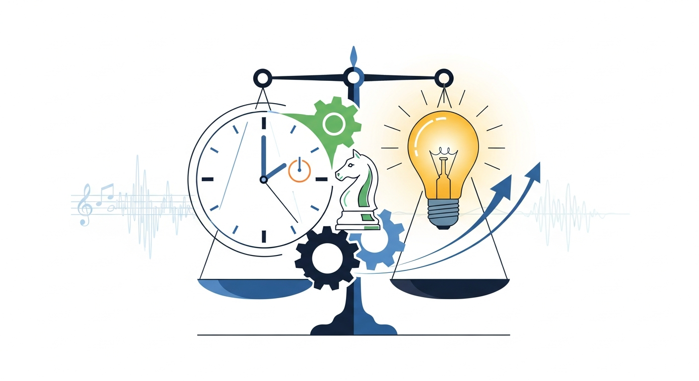 Balancing time, energy, and strategic thinking for music career development and independent artist growth.