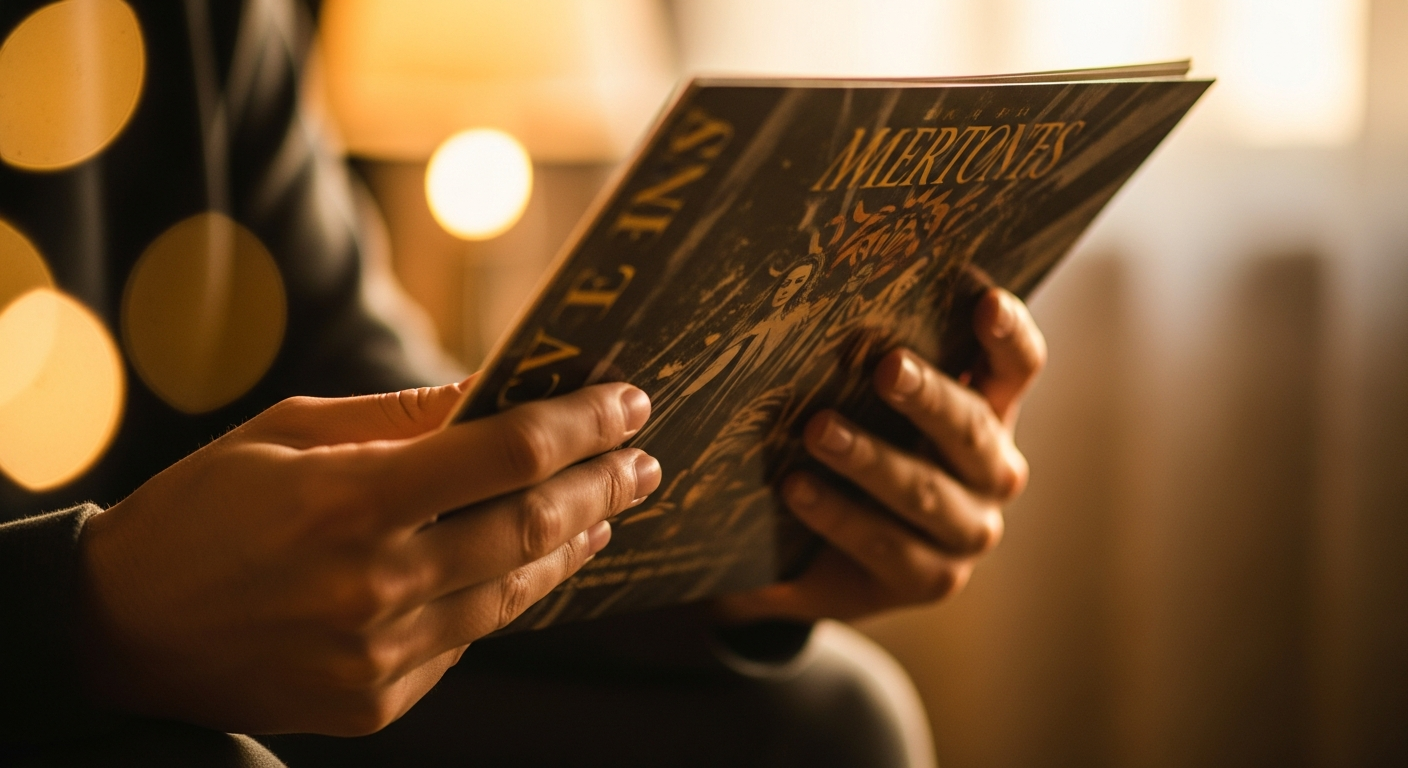 Fan holding a physical music album, showcasing direct-to-fan engagement and the tangible benefit of physical music marketing strategies.