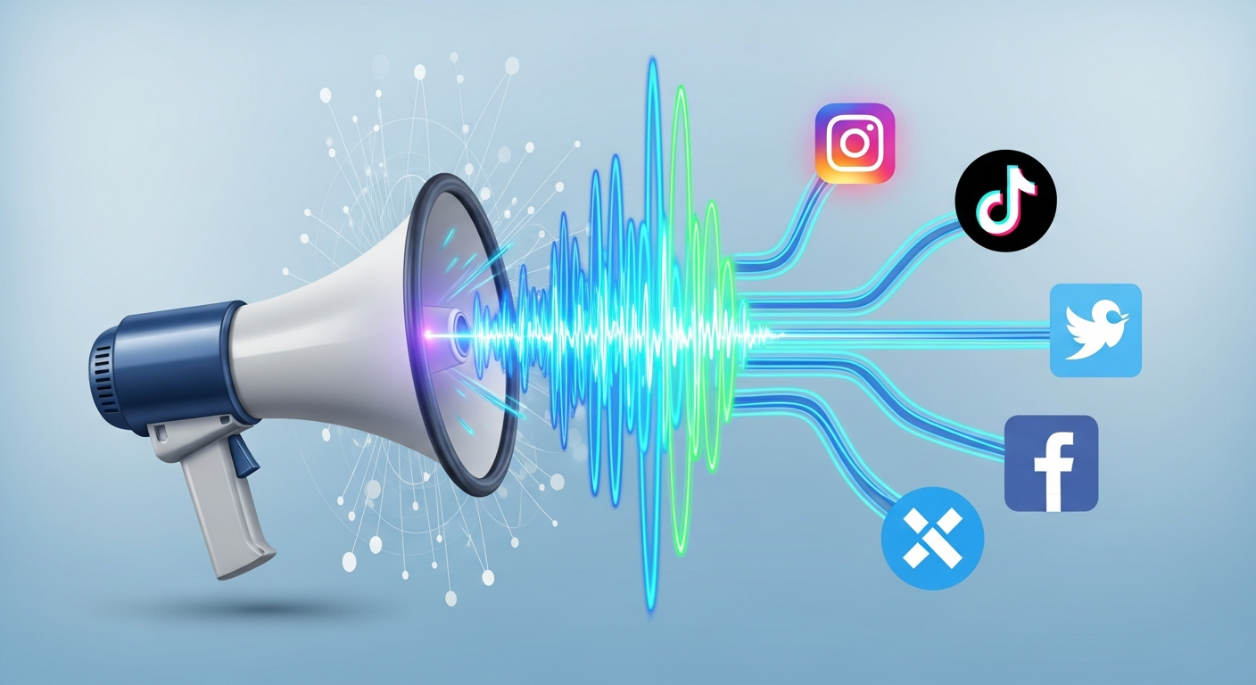 Promote Spotify playlist placement on social media