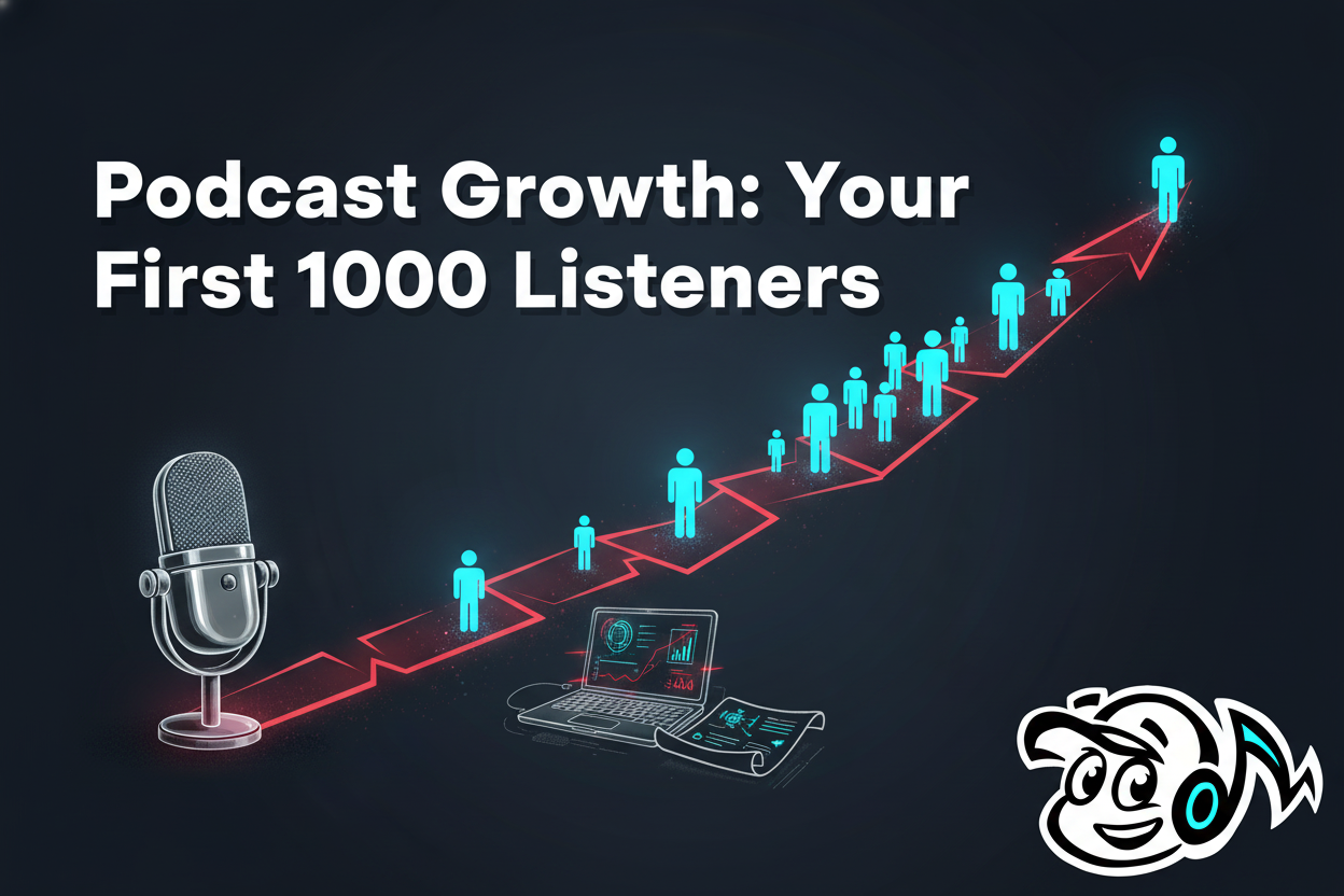 Podcast marketing for beginners: Strategies to reach your first 1000 B2B listeners