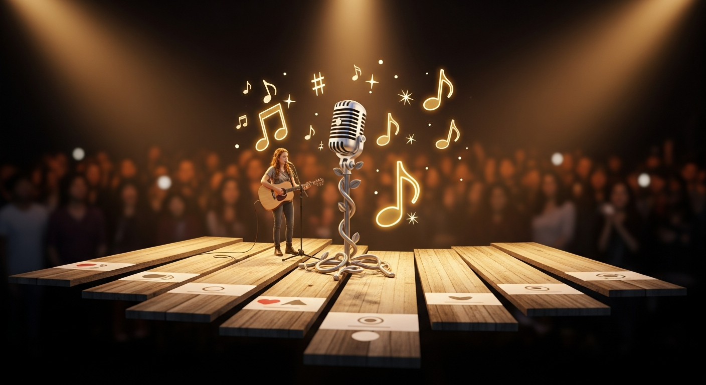 Instagram music carousel for musicians