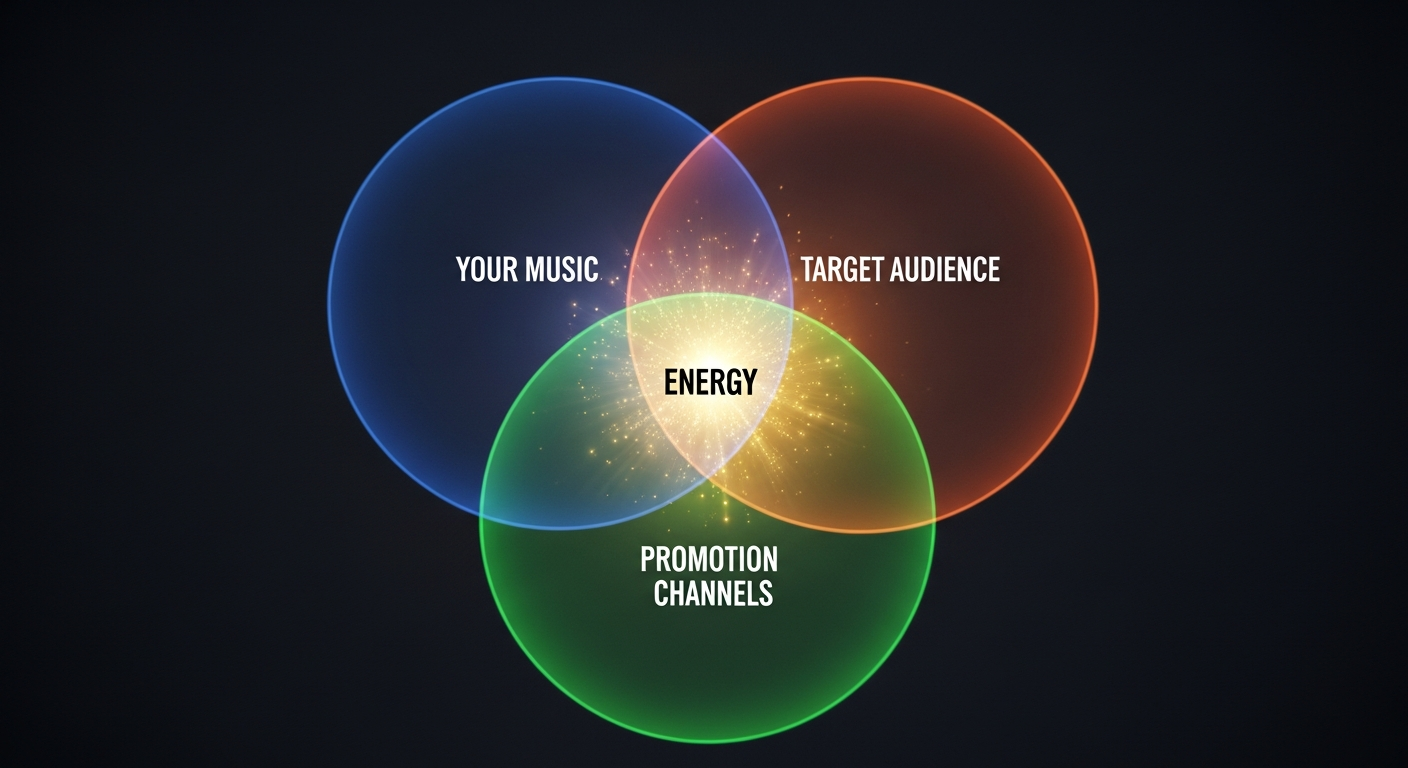 Target audience and music promotion channels