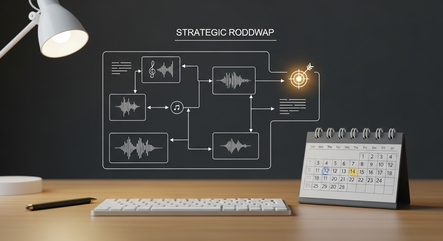 Strategic single release plan for indie artists, music promotion strategy roadmap