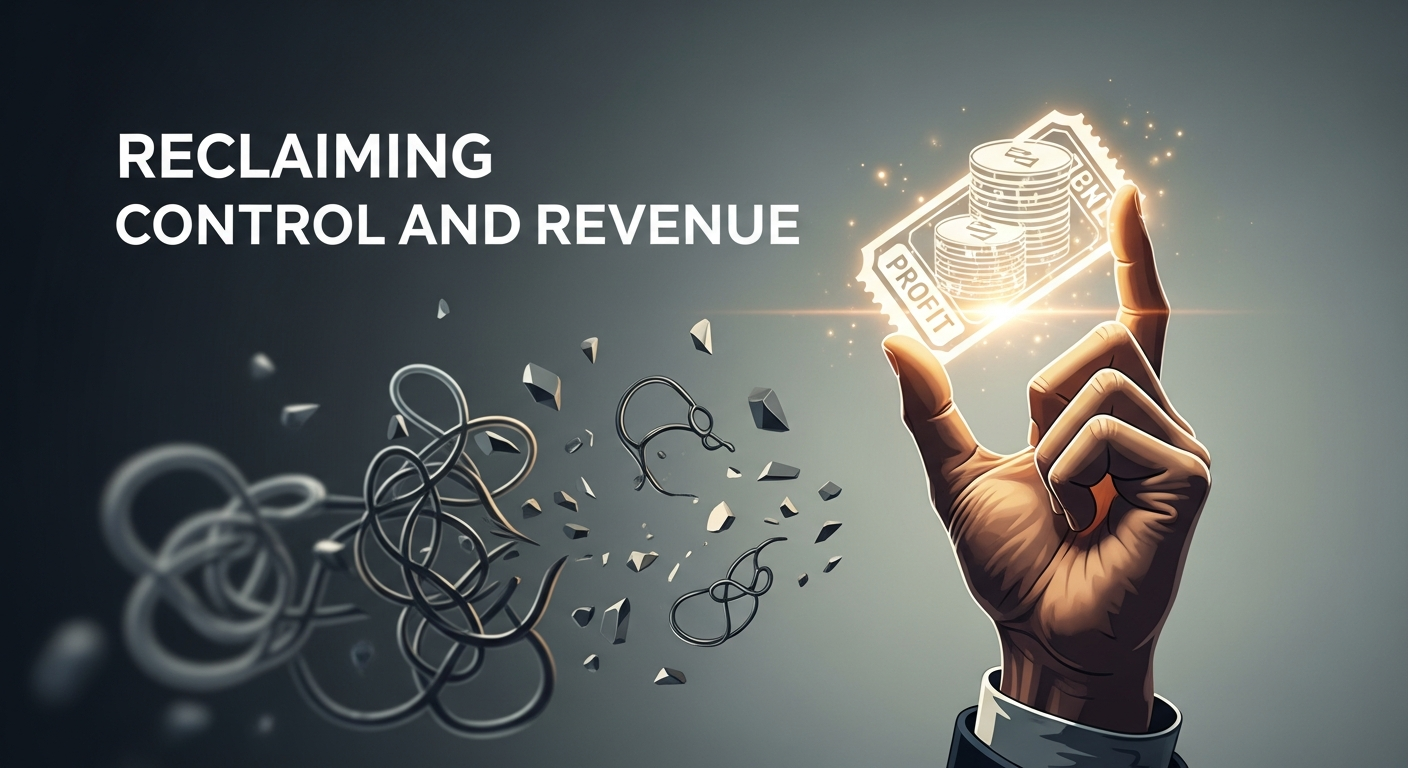 Musician reclaiming control and revenue by selling concert tickets direct