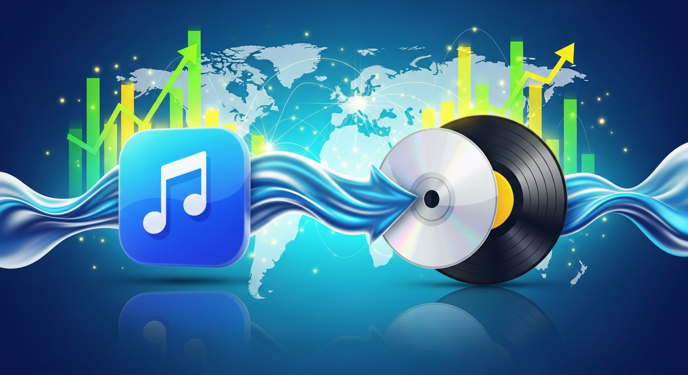 Visualizing how Amazon CD on demand and vinyl on demand services create new revenue streams and simplified physical music distribution for indie artists.