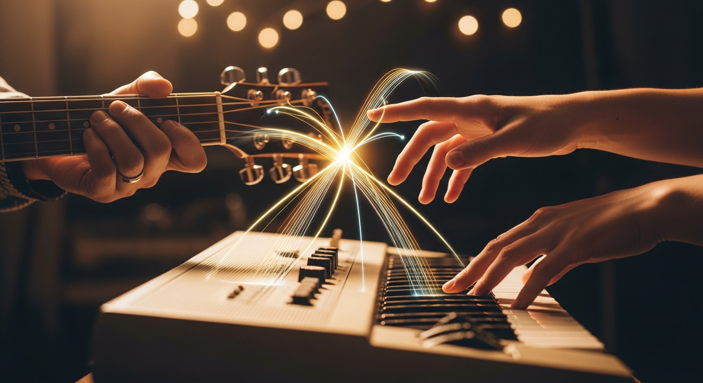 Remote songwriting collaboration