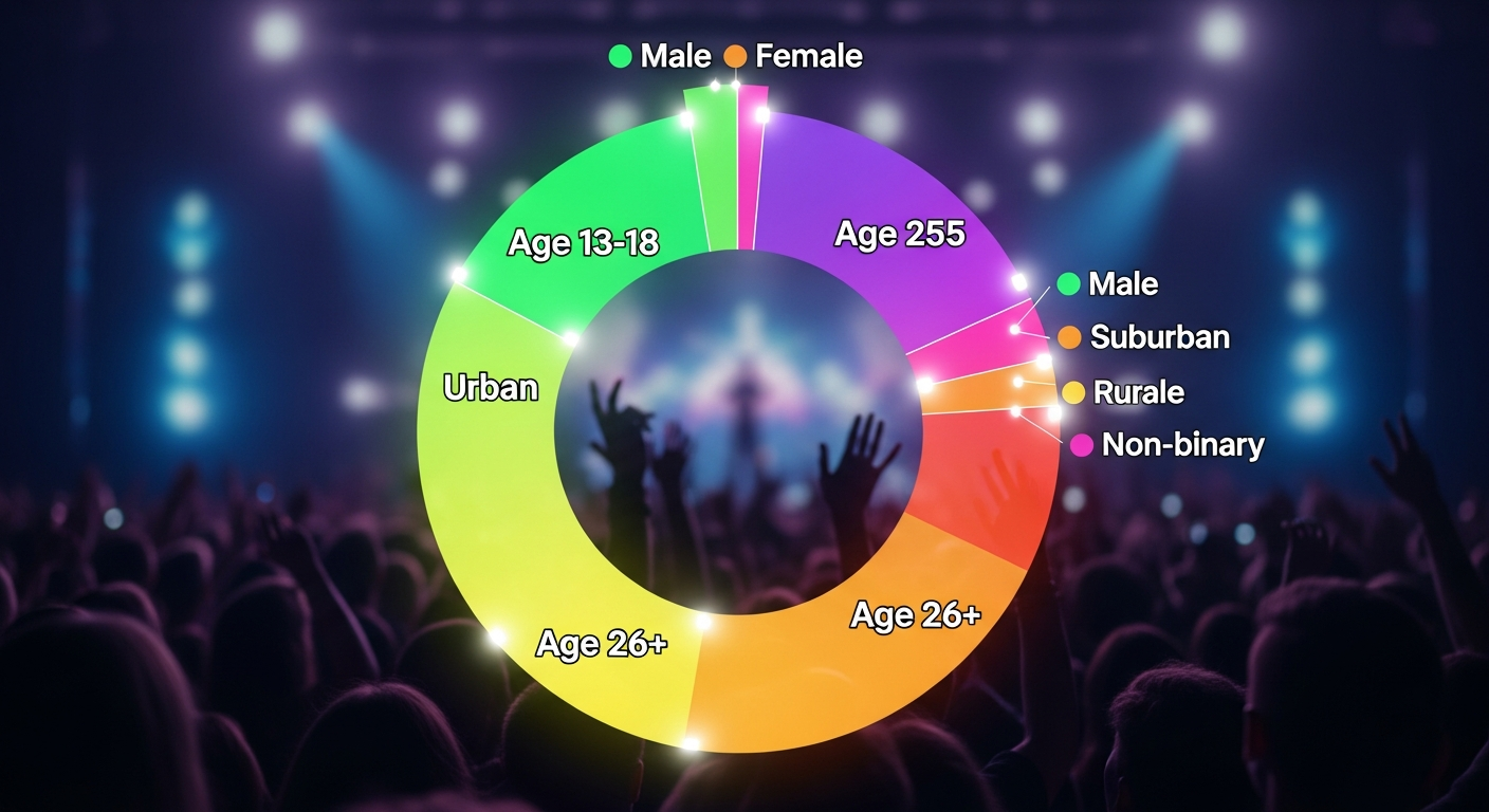 TikTok audience demographics for musicians