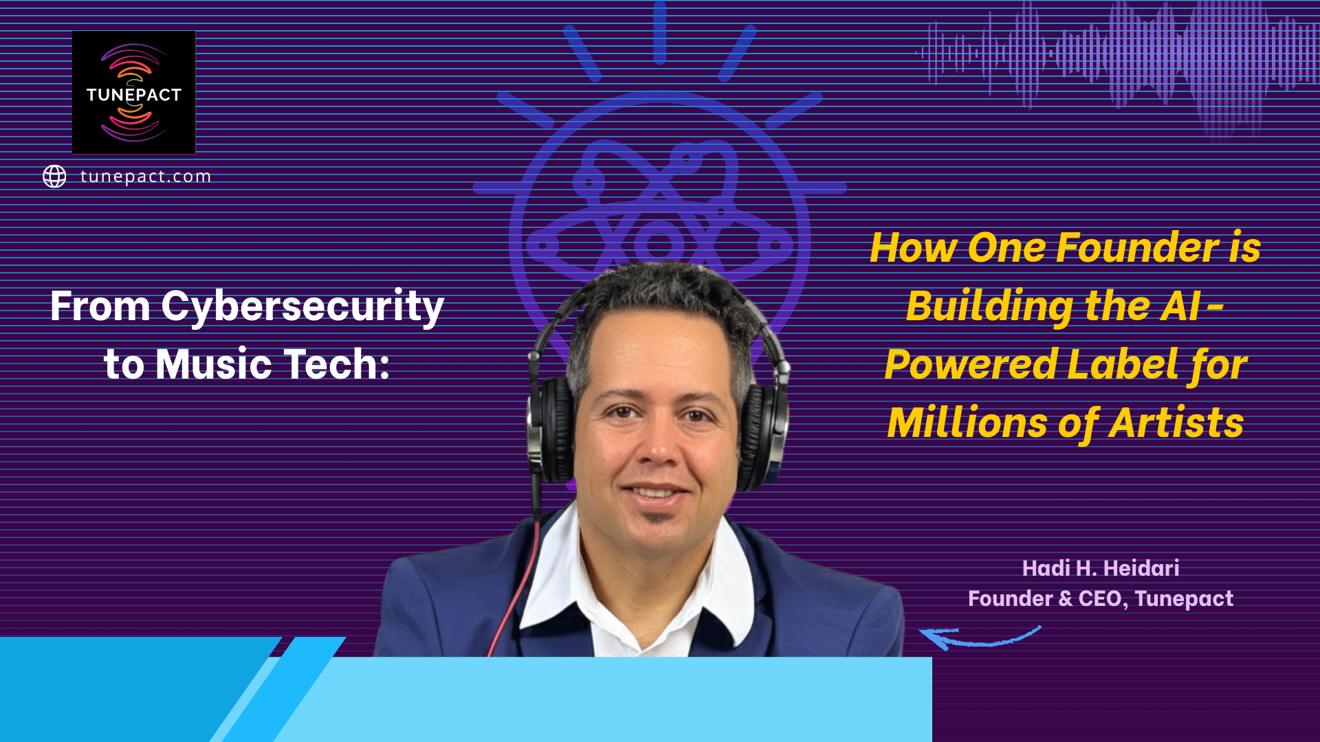 From Cybersecurity to Music Tech: How One Founder is Building the AI-Powered Label for Millions of Artists