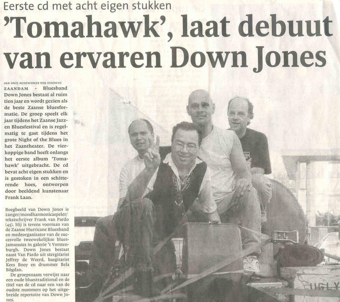 CD TOMAHAWK #1: CD release