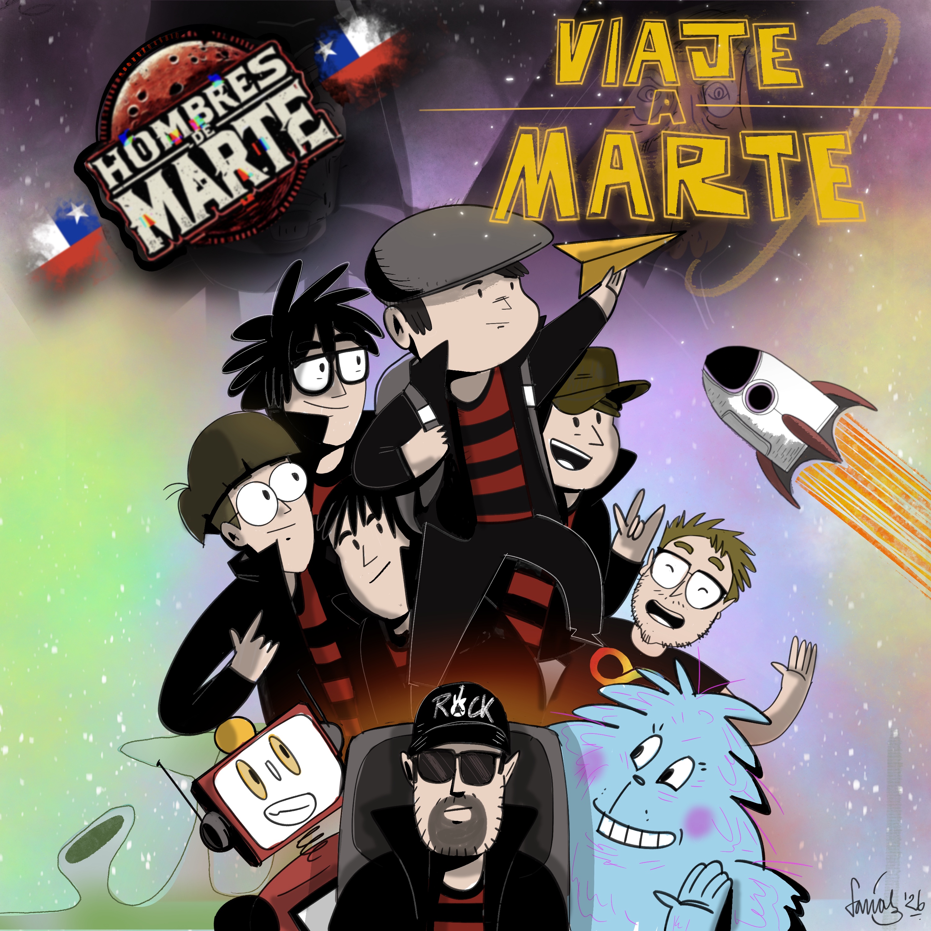 Hombresde marte press photo 1